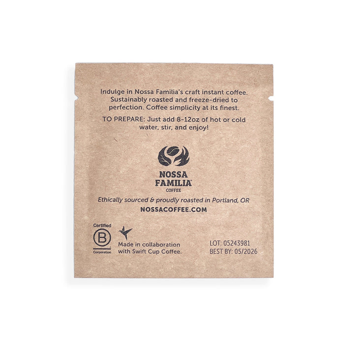 Instant Coffee 6 Pack – Medium Roast