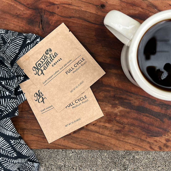 Instant Coffee Sachet Bundles – Full Cycle Medium Blend