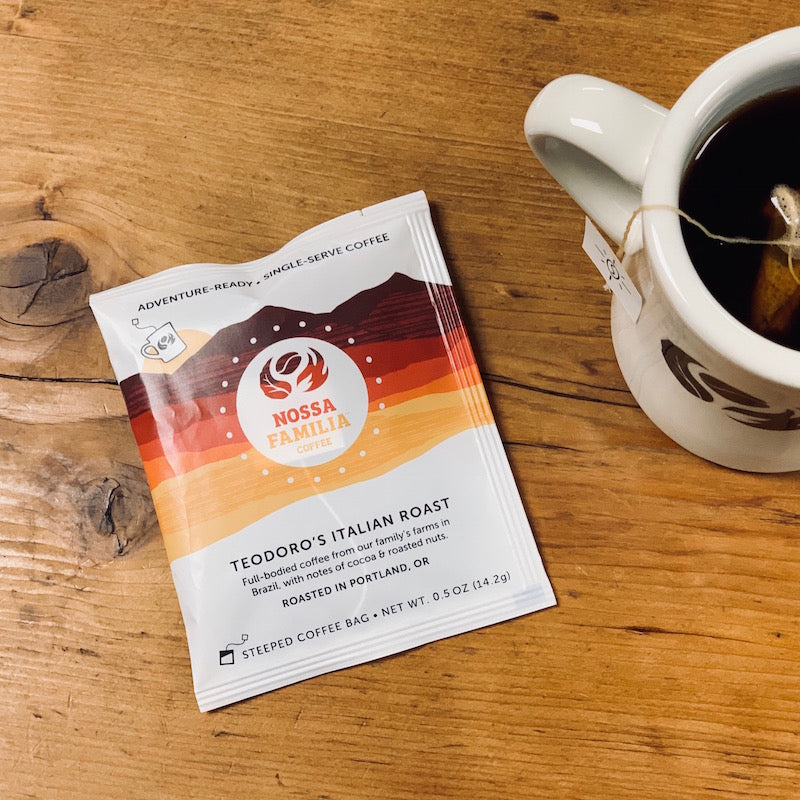 Steeped Bundle - Teodoro's Italian Roast - Single Serve
