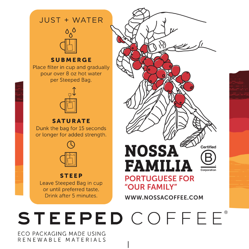 Steeped Bundle - Teodoro's Italian Roast - Single Serve