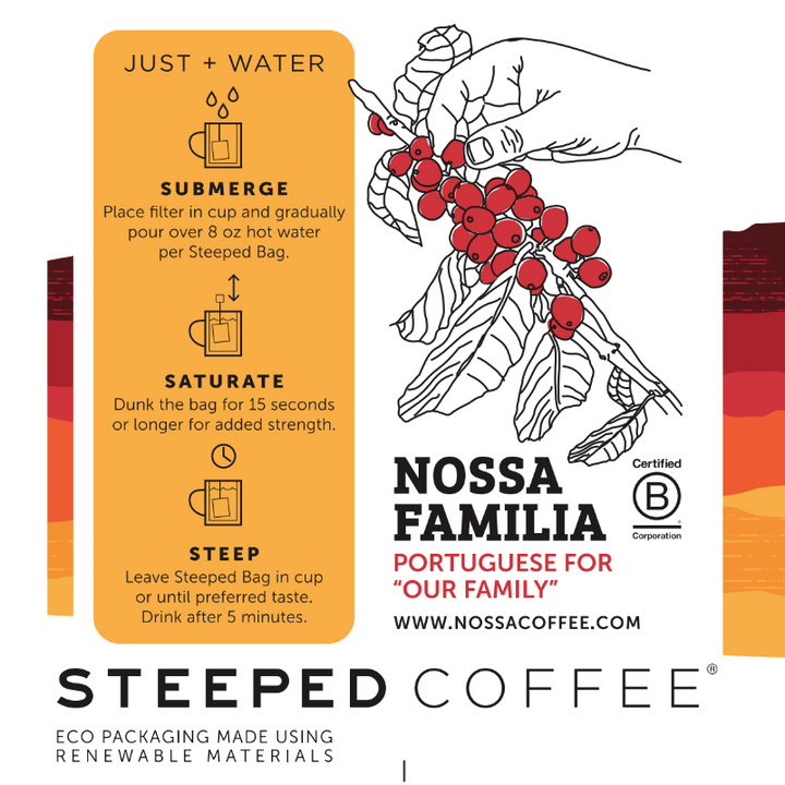 Steeped Bundle - Teodoro's Italian Roast - Single Serve